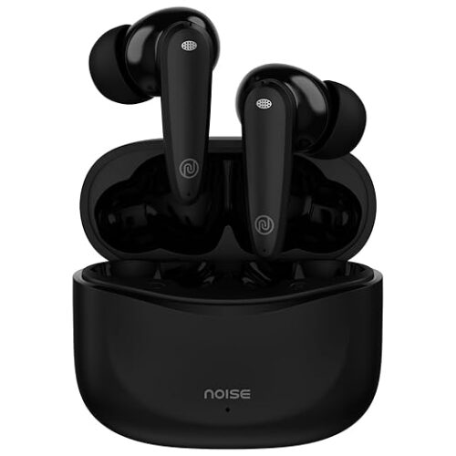 Noise Buds VS106 TWS Earbuds Cloud White & Black| Deep Bass & BT 5.1