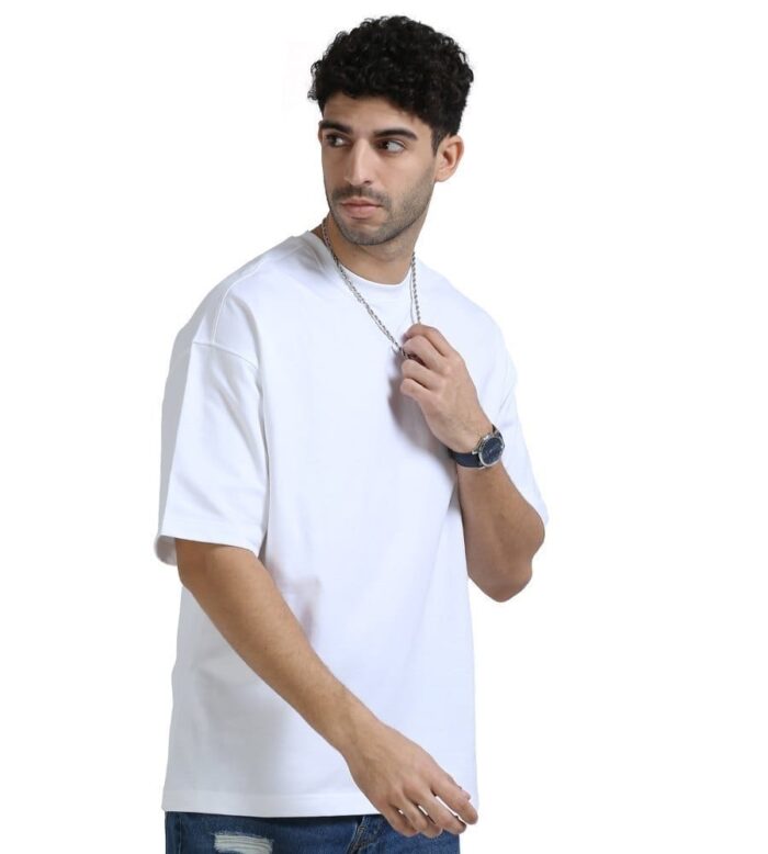 Classic Comfort: Oversized White T-Shirt